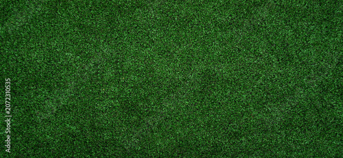 Canvastavla Illustration of bright green grass, in a wide format suitable for sports-themed or other designs