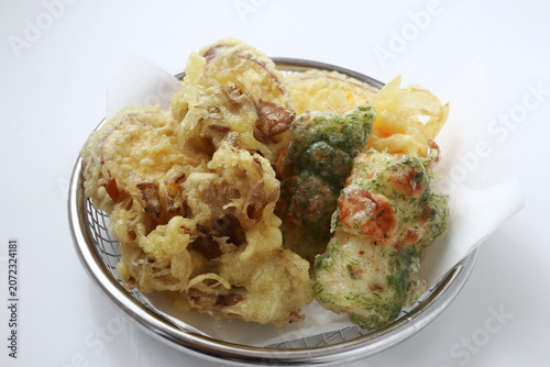 野菜天の盛り合わせ