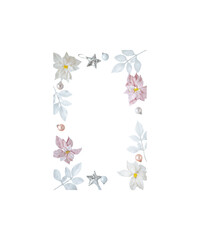 flowers and butterflies