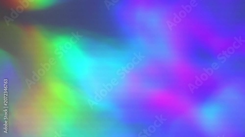 Rainbow blurred gradients.Multicolored light reflections wallpaper. Prism background.Northern Lights effect. 