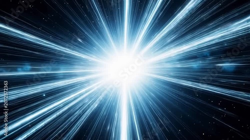 Cosmic starburst in space
