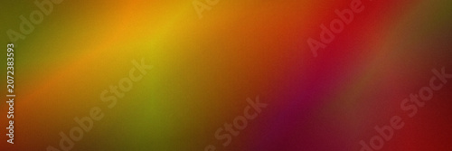 Schilderij op canvas Fiery red, amber, and olive gradients blend into soft swirls, creating a vibrant, energetic backdrop for modern design, backgrounds, or motion graphics