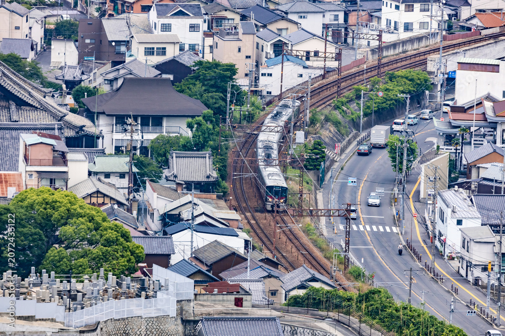 Fototapeta premium 尾道の街並