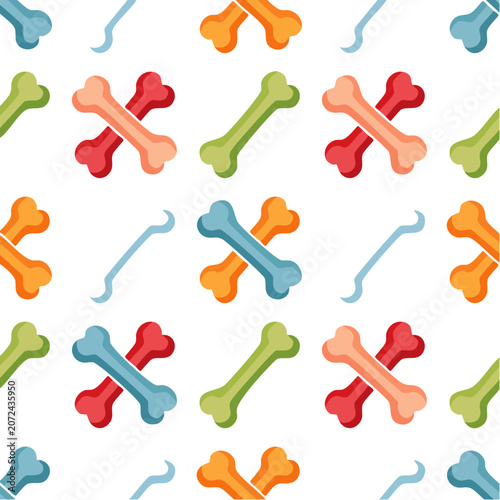 Abstract geometric shapes pattern vector