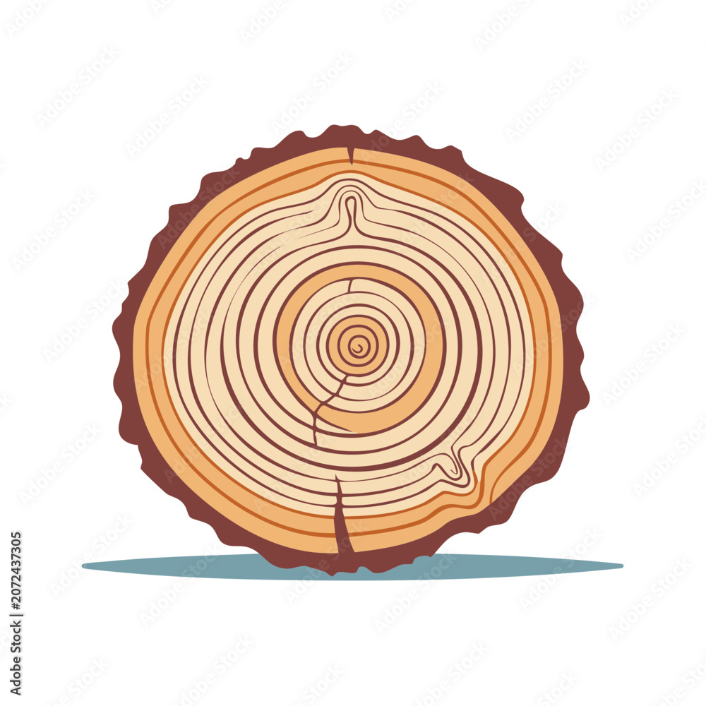 Fototapeta premium Spiral swirl vector illustration