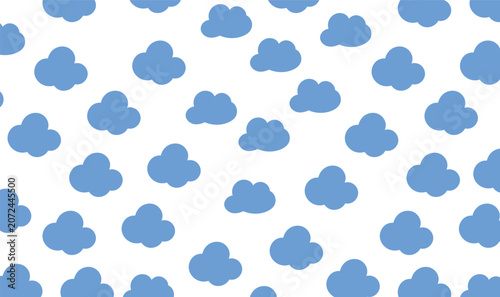 Design background cloud blue unique abstract blue