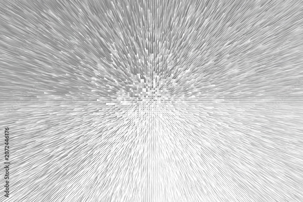 Fototapeta premium Black and white noise texture with static pattern