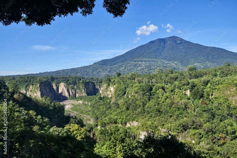 Fototapeta premium Magnificent panorama of the Sianok valley