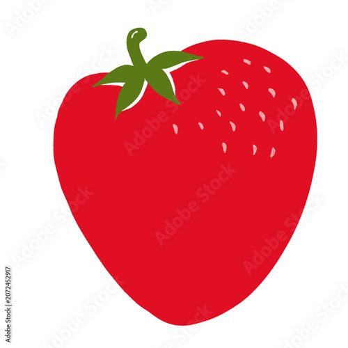 Canvastavla Strawberry