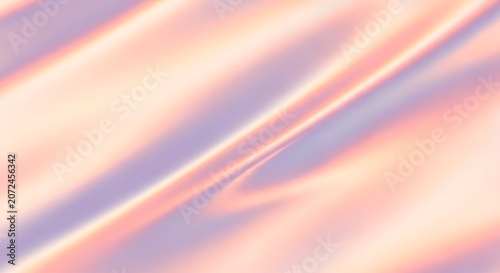 Abstract pastel pink and purple flowing fabric with soft light reflections.