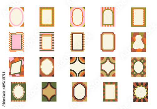 Whimsical Frames Element Illustration
