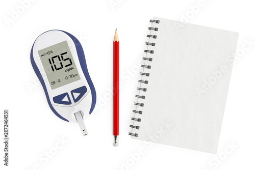 Photos Diabetes Monitoring And Health Tracking Concept
