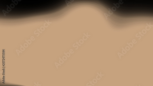 Minimal Beige Abstract Background With Soft Dark Gradient Border