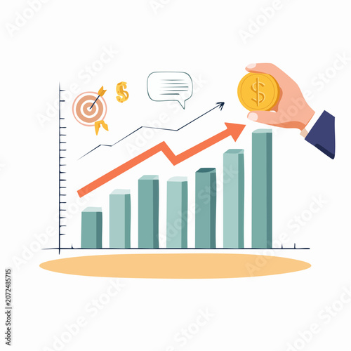Business Growth and Investment Concept