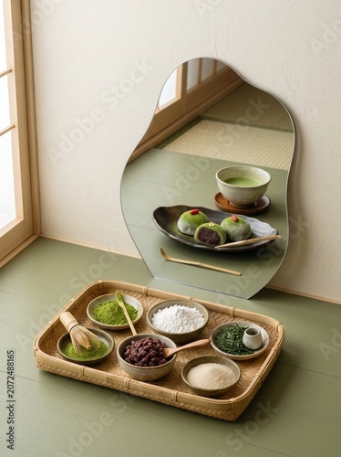 Zen Moment Matcha Mochi Sweet Prep