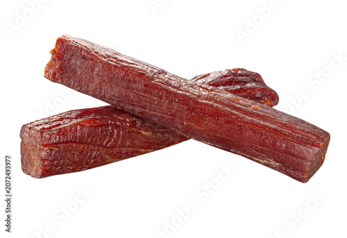 Dried beef jerky, beef strips