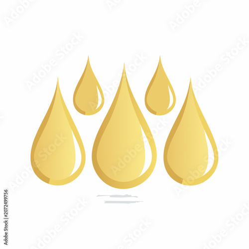 Golden Liquid Droplets