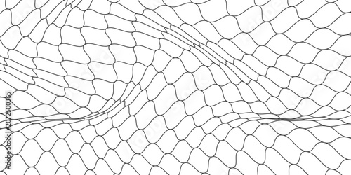 Mesh texture for fishing nets. Seamless pattern for sportswear or soccer goal, volleyball net, basketball hoop, hockey, athletics. Abstract net background for sports