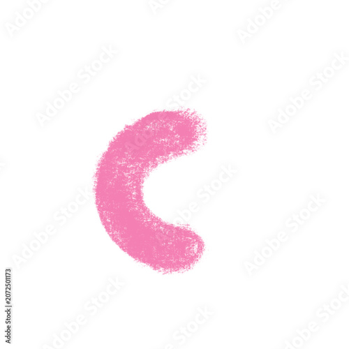 Chalk Textured Kids letter 