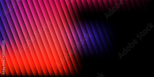 Futuristic vertical patterned lines distorting a bright blue diagonal gradient. A colorful and bright visual perfect for modern designs, tech backgrounds, or creative advertising projects.