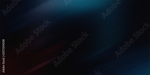 Fotografie Dark cinematic background with grainy texture and subtle blue light leak effects creating mysterious atmospheric depth for design