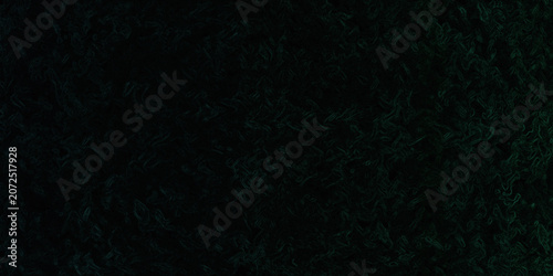 Quadro su tela Deep dark green organic texture with liquid swirl patterns and subtle noise for mysterious and moody nature inspired background
