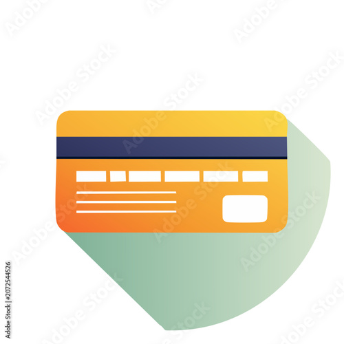 Flat vector USB flash drive icon