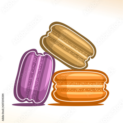 Vector logo for Macaroon