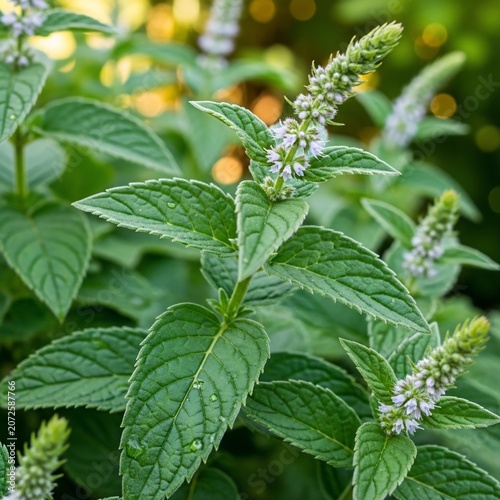 Dew-Kissed Verdant Bloom
