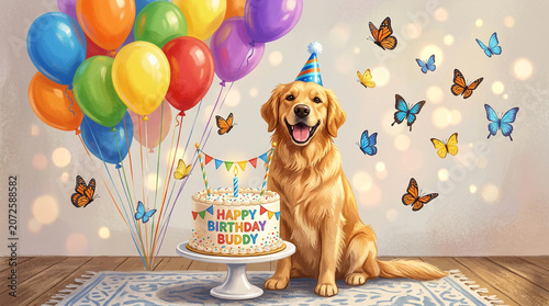 happy birthday dog