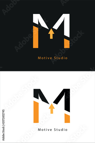 M logo Design