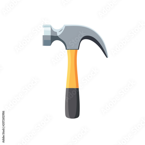 Blue and orange watering can vector illustration