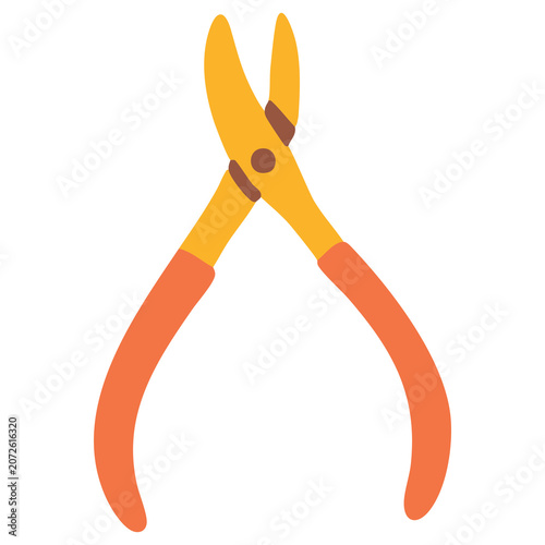 Vászonkép Cuticle Nipper Nail Care Icon