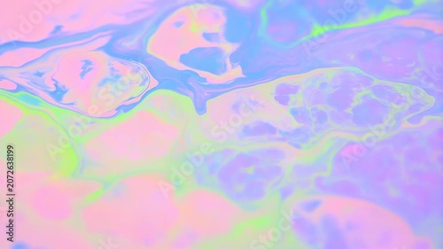 Abstract Iridescent Fluid Swirl Background with Neon Pastel Colors for Creative Digital Art Projects and Dynamic Wallpaper Designs