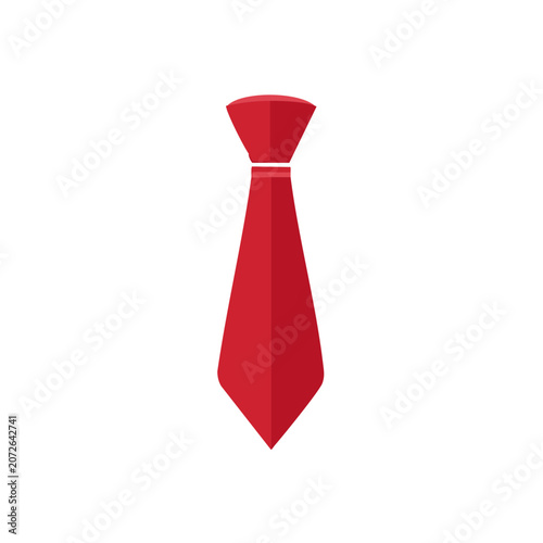 Red flat design heart icon
