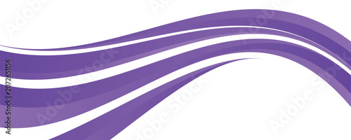 Abstract colorful wave banner with dynamic flowing shapes