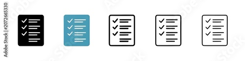Quadro em tela Quota icon pack collection set