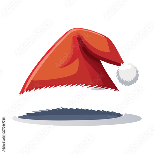 Red and orange umbrella with snowflake
