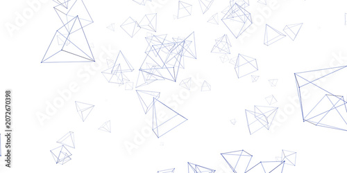 Fotografie Abstract digital background of points and lines