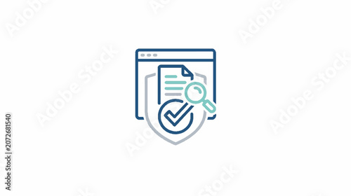 Mobile Interface and Digital Technology Dotted Banner