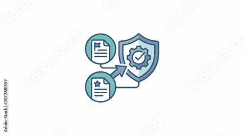 Cyber Security and Data Protection Halftone Background