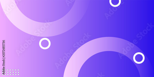 Modern graphic element with background Abstract geometric shapes. Gradient Dynamic abstract composition Vector illustration. Design element for web banners, posters, blue and white