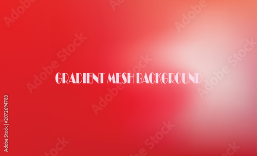 Vibrant red and white gradient mesh background, with soft, blurred, abstract shapes