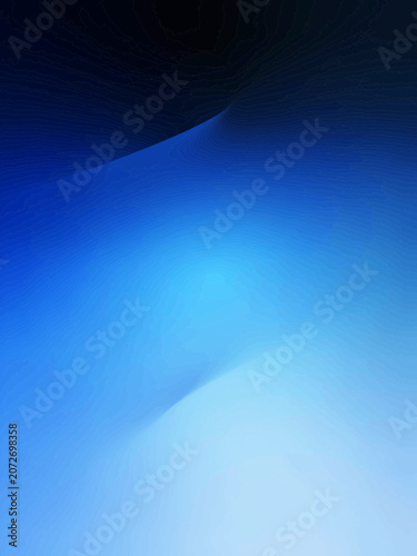 Blue Gradient Light Abstract Background