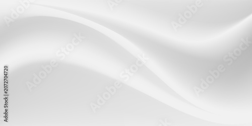 Smooth White Fabric Texture Background.