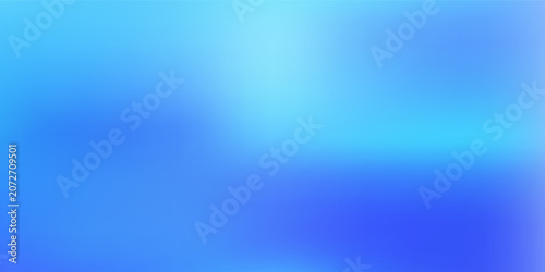 Bild auf Leinwand Light blue vector gradient blur background