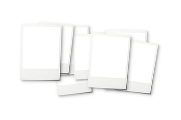 Photo card album collage mockup for displaying your photos