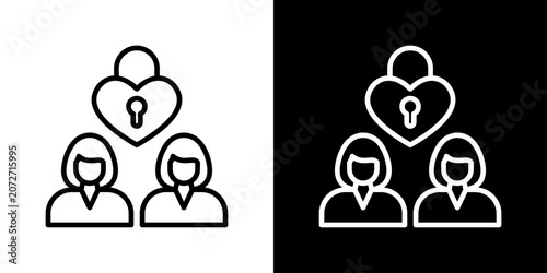 Fotografi Fidelity Icon Set Multiple Style Collection