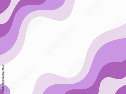 Purple wavy lines on white background for design and decoration purposes purple wavy lines