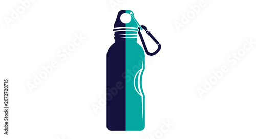 Teal Water Bottle.